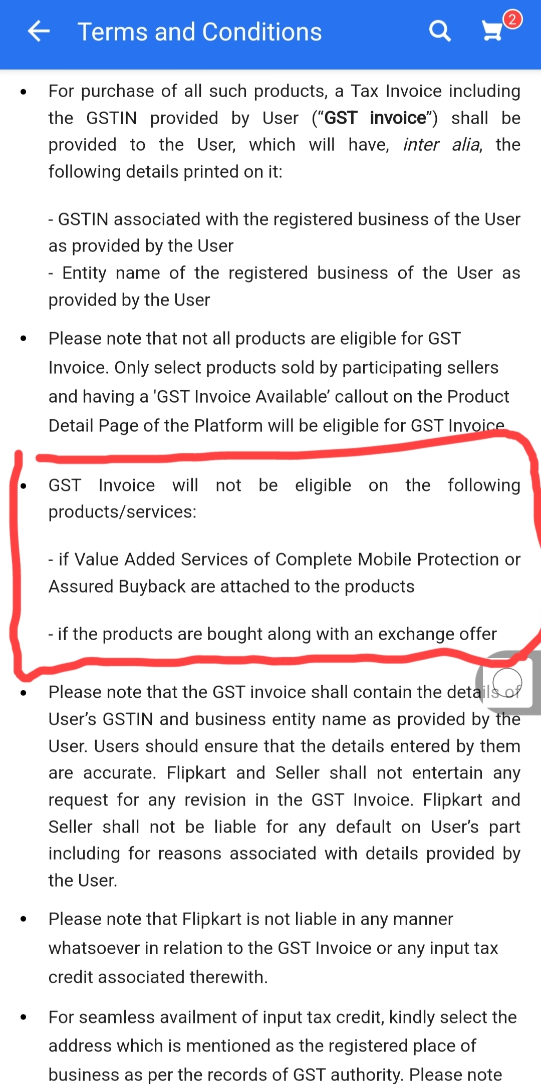 Flipkart Not Providing Gst Invoice Consumer Complaints Court