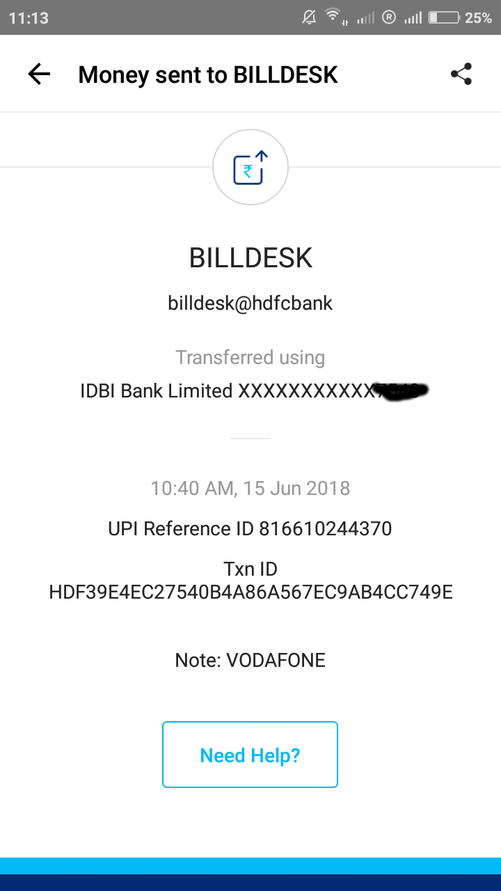 Vodafone Refuses To Recharge My Account Despite My Payment Having